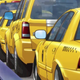 A row of Ford Escape and Crown Victoria New York taxis in Love Live! The School Idol Movie